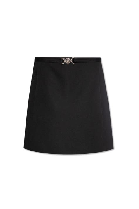 versace red wool skirt long|Versace skirts for women.